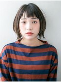 前下がりカジュアルボブ