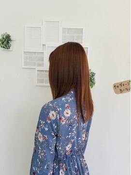 ヘアーアンドネイルフォレスト(Hair&Nail FOREST.) さらツヤロングスタイル
