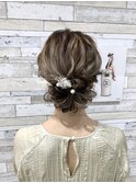 ヘアアレンジ　★ボブベースアップスタイル