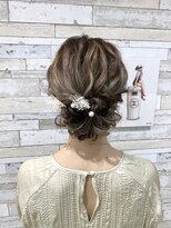 ブルームス アンジュ(Blooms Unge) ヘアアレンジ　★ボブベースアップスタイル