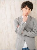 ≪mod's men≫ビジネスにも合うマッシュウルフE