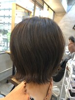 ロア ヘアーコーディネート 四条烏丸店(LoRE hair coordinate) LoRE☆外ハネボブ×ベーシックブラウン【9トーン】