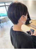 【NOUS】黒髪ショート/大人ショート/耳掛けショートボブ【天神】