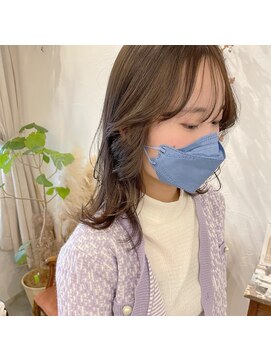 マウロア(MAULOA) “初めてカラー シアーグリーン ツーウェイバング”中西英美子