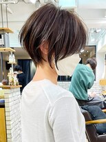 アヴァロン(AVALON) 絶壁解消/ひし形/前下がり/大人ショートボブ/30代/40代★猪狩★