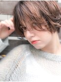 うざバングの大人可愛いショート［新百合ヶ丘］