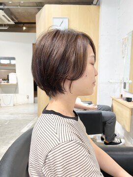 モールヘア 武庫之荘店(MOOL hair) ショートヘア/ボブ/イルミナ/グレーベージュ/西中島/武庫之荘