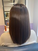 ネオリーブエクラ 上野御徒町店(Neolive eclat)&nbsp;髪質改善トリートメント縮毛矯正ダメージレスカラーグレージュ