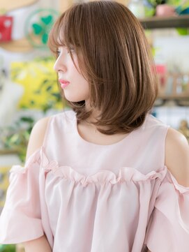 カバーヘア ブリス 川口(COVER HAIR bliss) ★栗色うる艶髪キレイめカジュアルボブウルフ20代30代40代★9