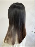 ナチュラルストレートヘア