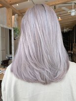 リード バイ ラグーン(LEAD by LAGOON)&nbsp;ミルクティーベージュダブルカラーケアブリーチバレイヤージュ