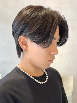 ニコ トウキョウ ヨコハマ(nico) メンズ/センターパート/ニュアンスパーマ