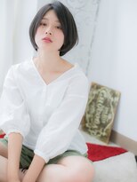 アートサロン センター北(art salon)&nbsp;センター北/髪質改善/グレージュアッシュでミニマッシュボブf