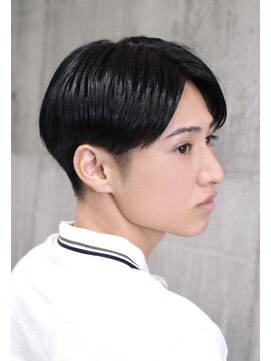 ヘアー サロン ケイハン(HAIR SALON KEIHAN) 20代30代ビジネスマンにおすすめ！前下がりセンターパート