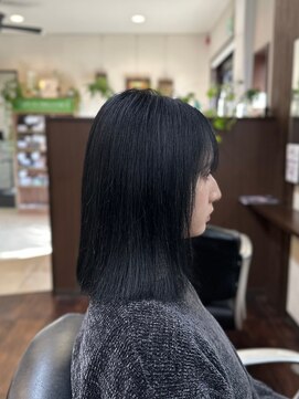 アマンビューティーリゾート ミディアムボブスタイル