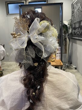 ソッチ(sotti.) 成人式ヘアセット編み下ろし