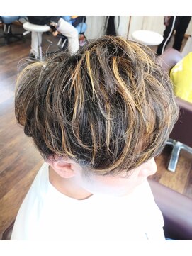 リスキーズ(RISKY'S) メンズマッシュ×ハイライト