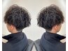 『メンズモテ髪』 カット+ツイストorスパイラルパーマ＋トリートメント