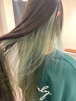 ルーブ トウキョウ(Loob. TOKYO)&nbsp;デザインカラーインナーカラー裾カラーエンドカラーボブウルフ