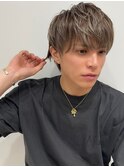 アッシュブラックカルマパーマベリーショートダークアッシュ