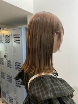 ハレ(HARE) 外ハネミルクティーベージュ