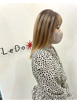 レド(LeDo) ルーツカラー　【四日市/髪質改善/ブリーチカラー】