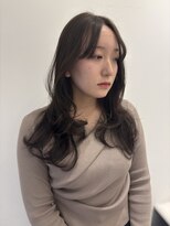 スノッブサンク(Snob ciNQ)&nbsp;レイヤーカット/グレージュカラー/顔まわりカット