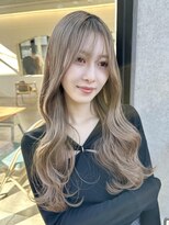 フリーラ 表参道(freera) ハイライトカラー ケアブリーチカラー レイヤーカット 髪質改善