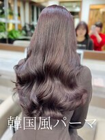 アミー 池袋(Ammy)&nbsp;パーマ/パーマスタイル/コテ巻き風パーマ/レイヤーカット