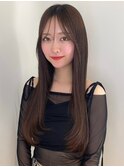 髪質改善トリートメント ストレート レイヤーカット 美髪 透明感