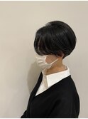 刈り上げショートボブ
