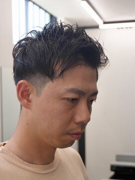 アストロ(ASTRO) アップバングショートレイヤーメンズ刈り上げショート