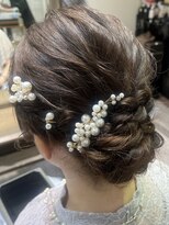 アオ(a-o)&nbsp;編み込みアップ