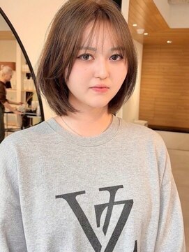 フリーク(FLEEK) 大人かわいい透けバングくびれボブ