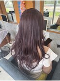 秋にぴったり、モーヴピンク