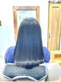 シルキーコース+カラー+カット・髪質改善・縮毛矯正・白髪染め