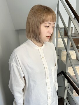 パークホワイト 代官山(PARK White) ケアブリーチ/透明感カラー/ベージュ