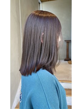 オーリーエトワ 御器所(oorry.etwa) ミディアムヘア/グレージュカラー