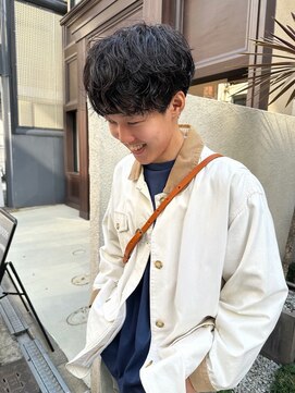 ブクレット(Bouclettes) メンズマッシュ/ショート/ニュアンスパーマ