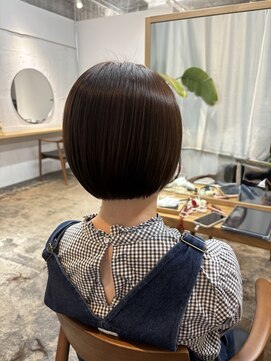 サイ(sai) 【江幡担当】こだわりの収まりいいミニボブ