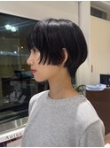 マッシュショート/黒髪ショート