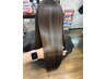 【TOMOMI】メンテナンスカット+髪質改善カラー＋ケアトリートメント　￥15000