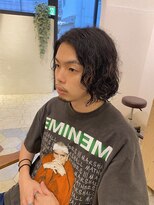 リヤン(Le lien)&nbsp;サーフカール/フェザーパーマ/刈り上げセンターパート/溝の口