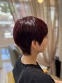 リープアルケー ヘアアンドヘッドスパ 錦糸町北口店(leap arche Hair&head spa) 色みを楽しめるカラーが可愛さアップ*耳出しベリーショート