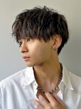 アイビーズ(IVYS) スマートマッシュ大人ヘアツーブロック刈り上げシャドウパーマ