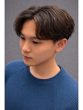 グロウ 天神店(growth) センターパート ニュアンスパーマ