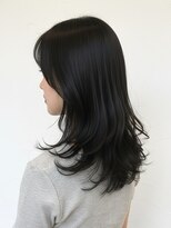 ブルートマト(BLUE TOMATO)&nbsp;透明感ダークグレージュブリーチなし×暗髪×20代30代