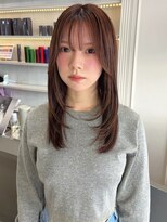 セプト 天神大名(SEPT.)&nbsp;ミルクティーベージュ レイヤーカット 顔周りレイヤー 韓国
