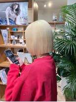ソワンドゥブレスココ 京都店(soin de brace coco.) 髪質改善×ミルクティーブロンド