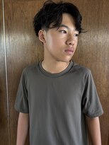 ヨロヘアー(YOLO hair)&nbsp;大人メンズパーマ　フォーマルでも休日でもOK